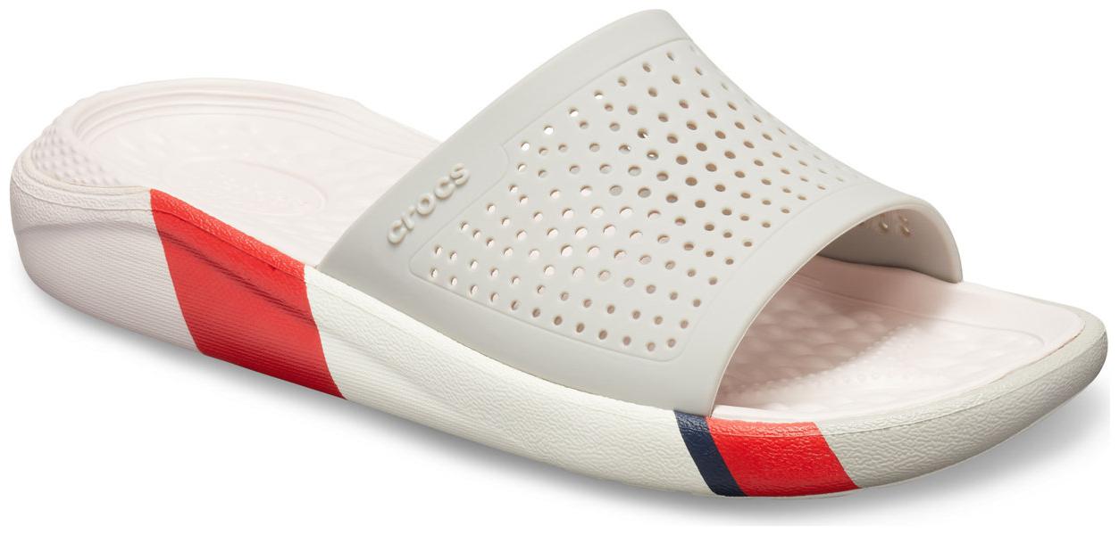 

Crocs Unisex White Sliders - 1 Pair