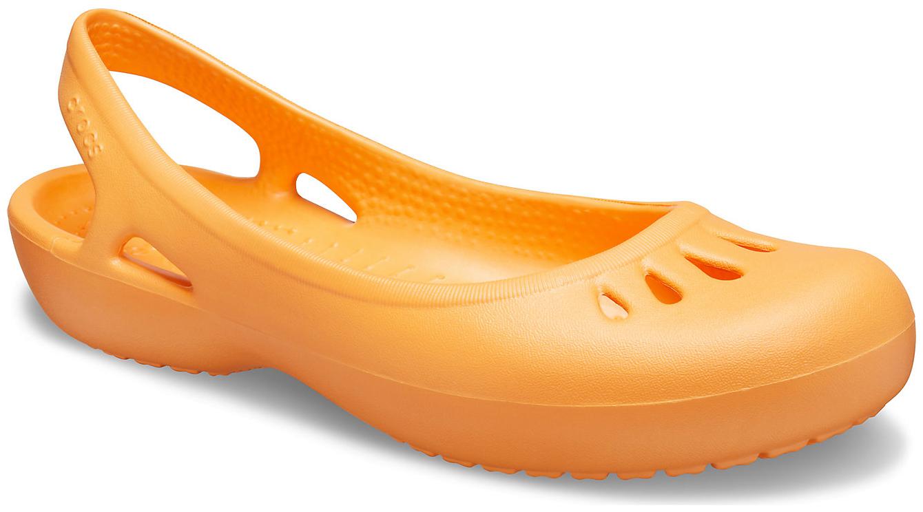 

Crocs Women s Orange Malindi Sandals