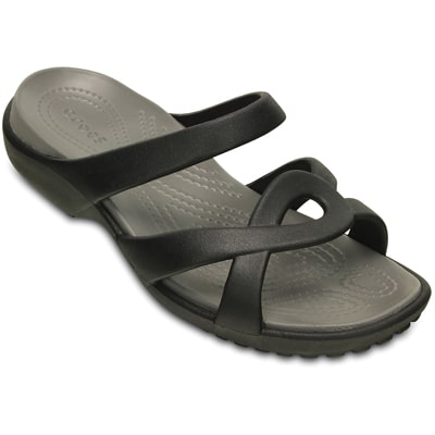 

Crocs Women s Black Meleen Sandals