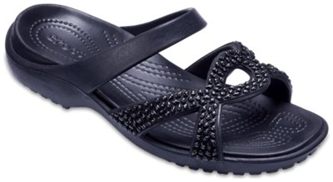 

Crocs Women s Black Meleen Sandals