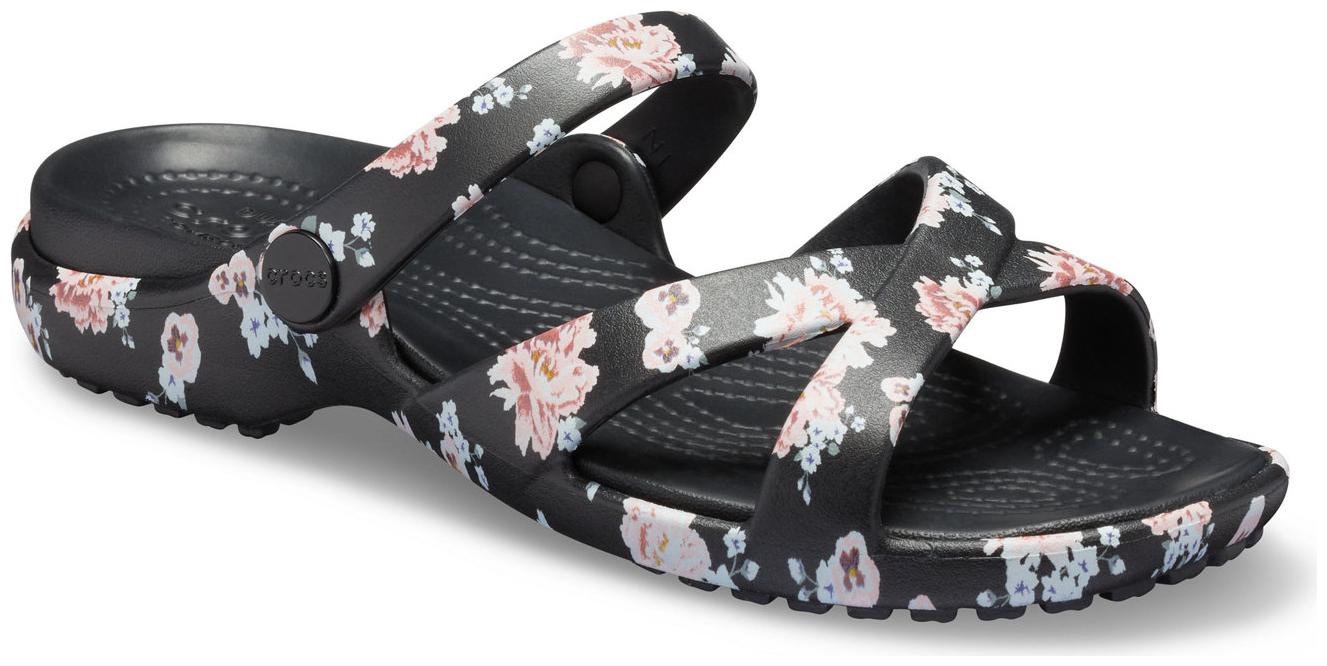 

Crocs Women s Black Meleen Sandals