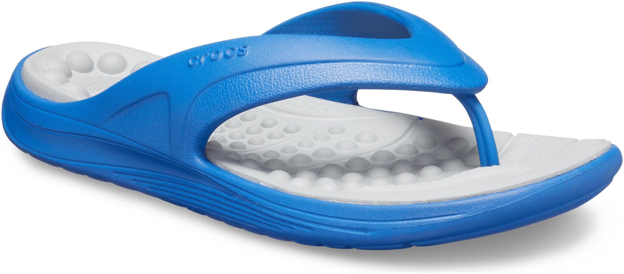 

Crocs Unisex Blue Flip-Flops - 1 Pair