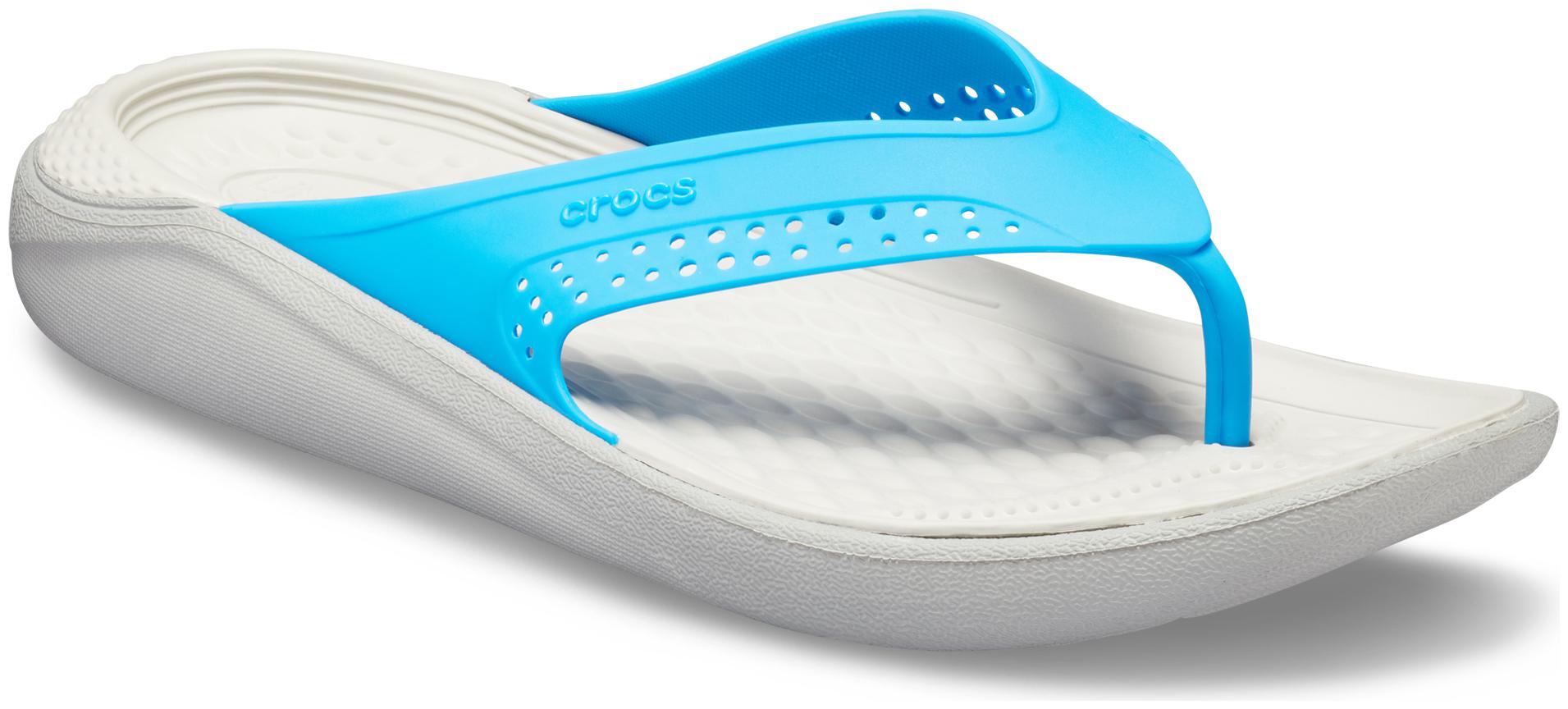 

Crocs Unisex Blue Flip-Flops - 1 Pair