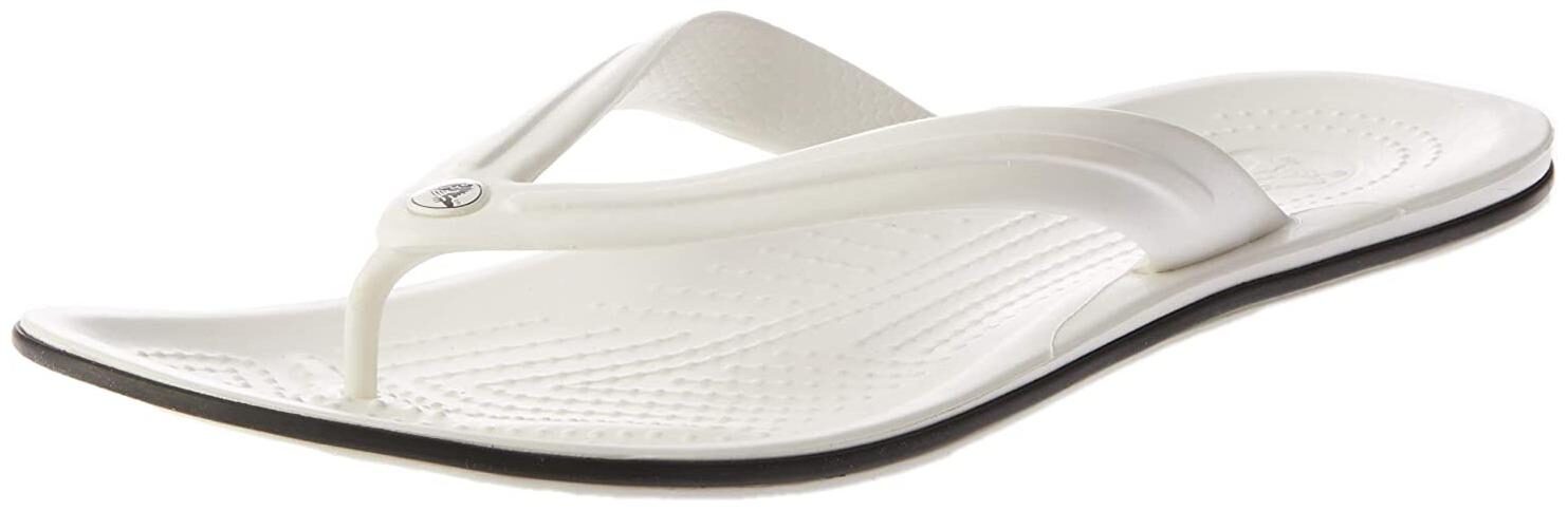

Crocs Men White Flip-Flops - 1 Pair