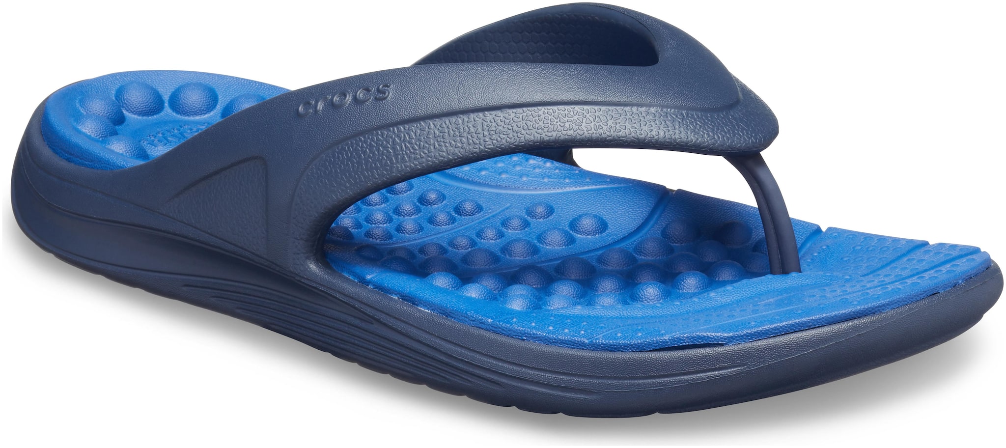

Crocs Unisex Navy Blue Flip-Flops - 1 Pair