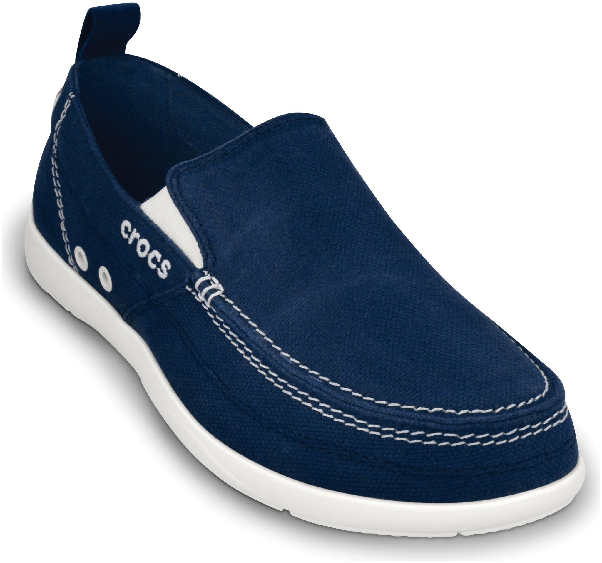 

Crocs Men Navy Blue Loafers 11270-462