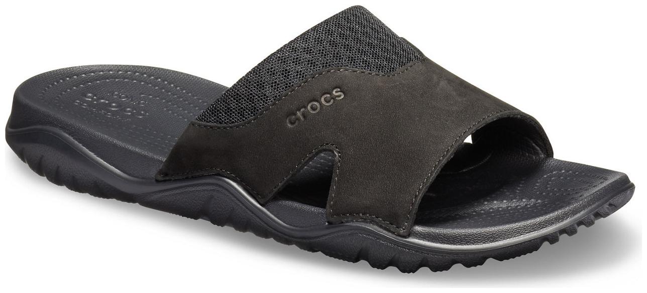 

Crocs Men Black Sliders - 1 Pair