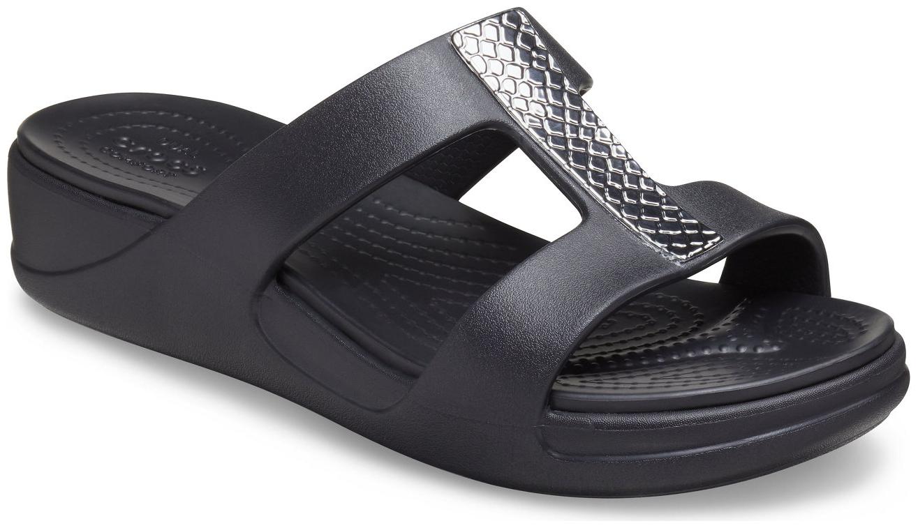 

Crocs Monterey Grey Womens Wedges