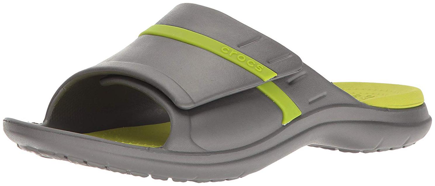 

Crocs Men Grey Flip-Flops - 1 Pair