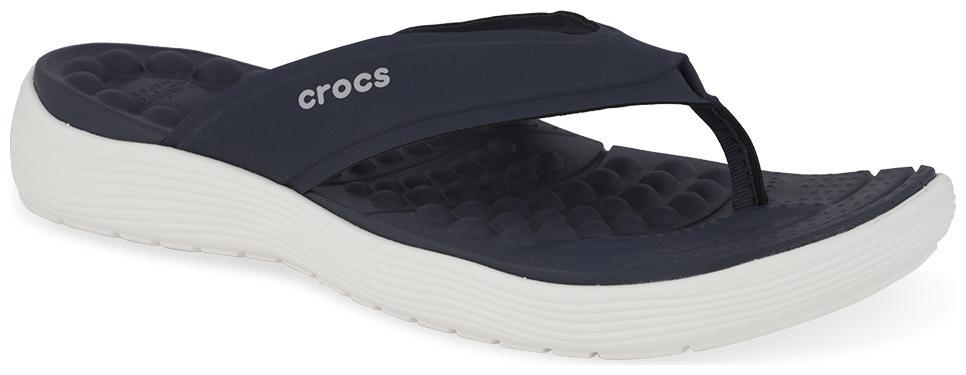 

Crocs Women s Navy Blue Reviva Sandals