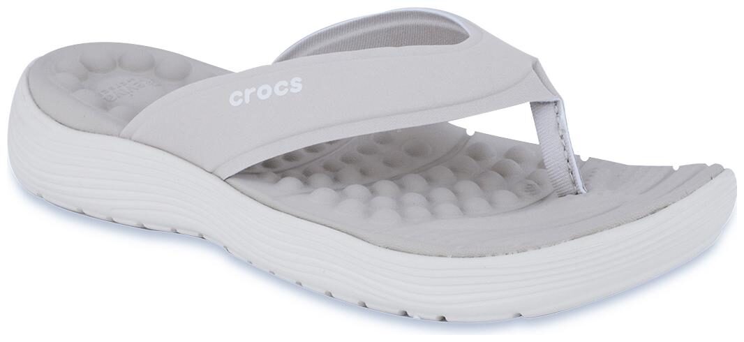 

Crocs Women s Grey Reviva Sandals