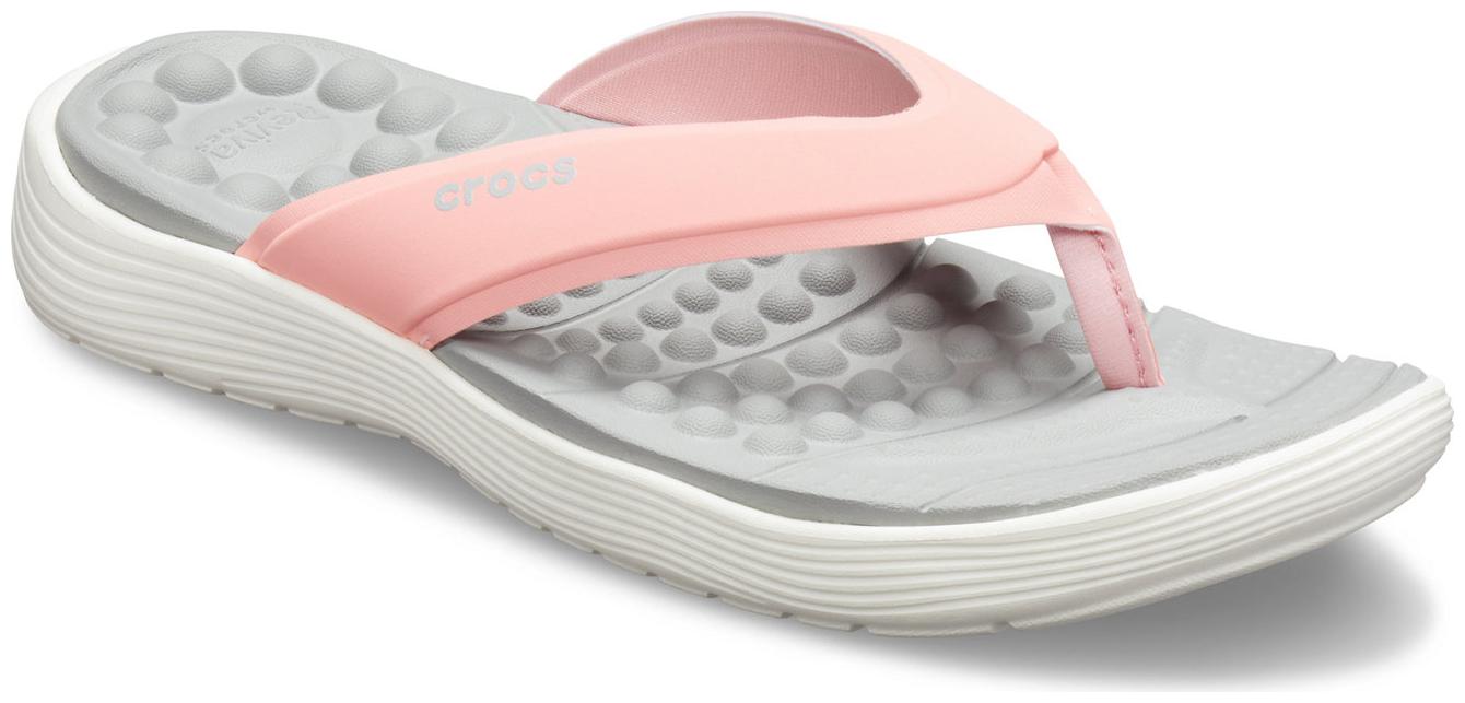

Crocs Women s Pink Reviva Sandals