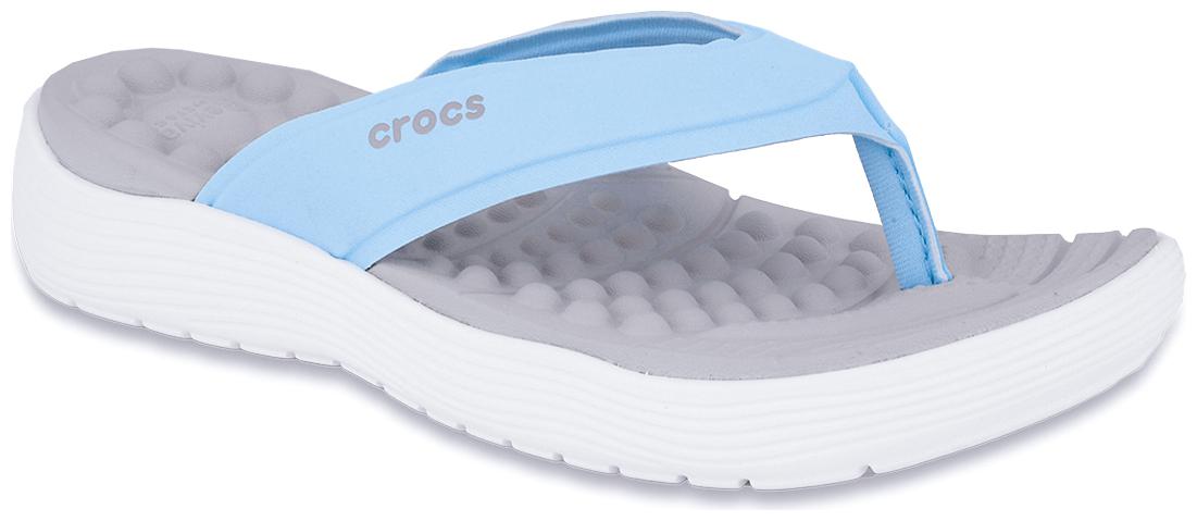 

Crocs Women s Blue Reviva Sandals
