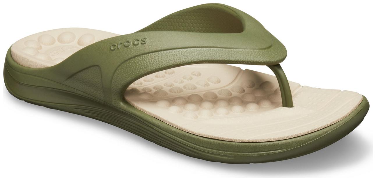 

Crocs Men s Black Reviva Flip Flops