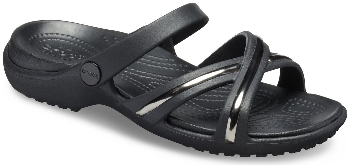 

Crocs Women s Black Meleen Sandals