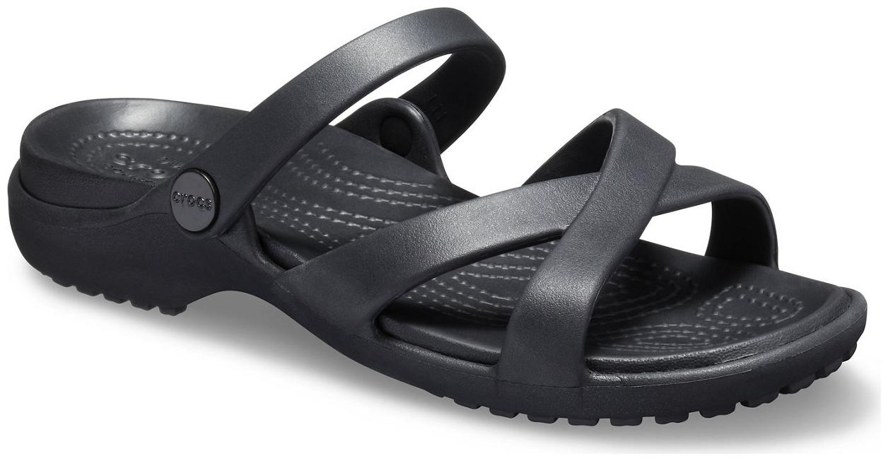 

Crocs Women s Black Meleen Sandals