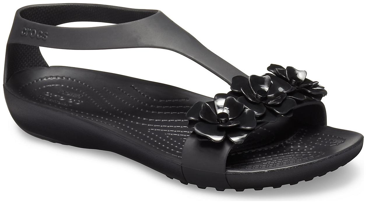 

Crocs Women s Black Serena Sandals