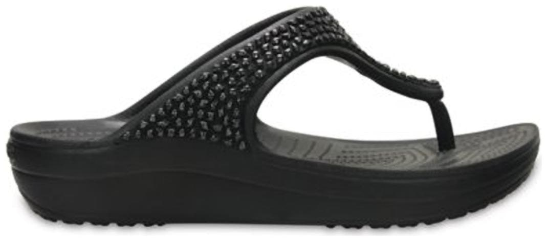 

Crocs Women s Black Sloane Sandals