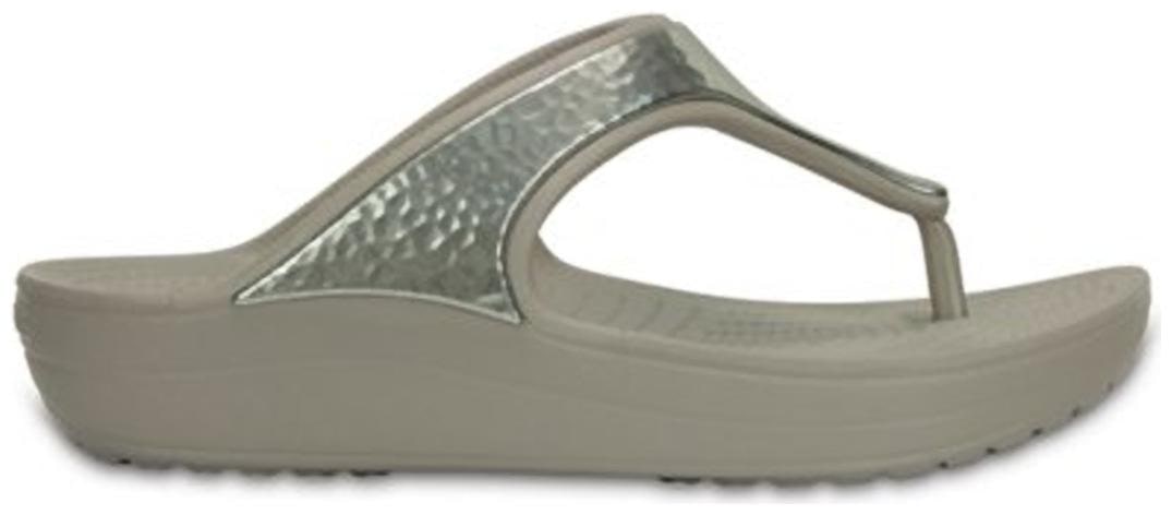 

Crocs Women s White Sloane Sandals