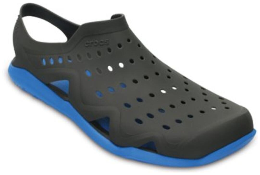 

Crocs Men s Grey Swiftwater Clogs