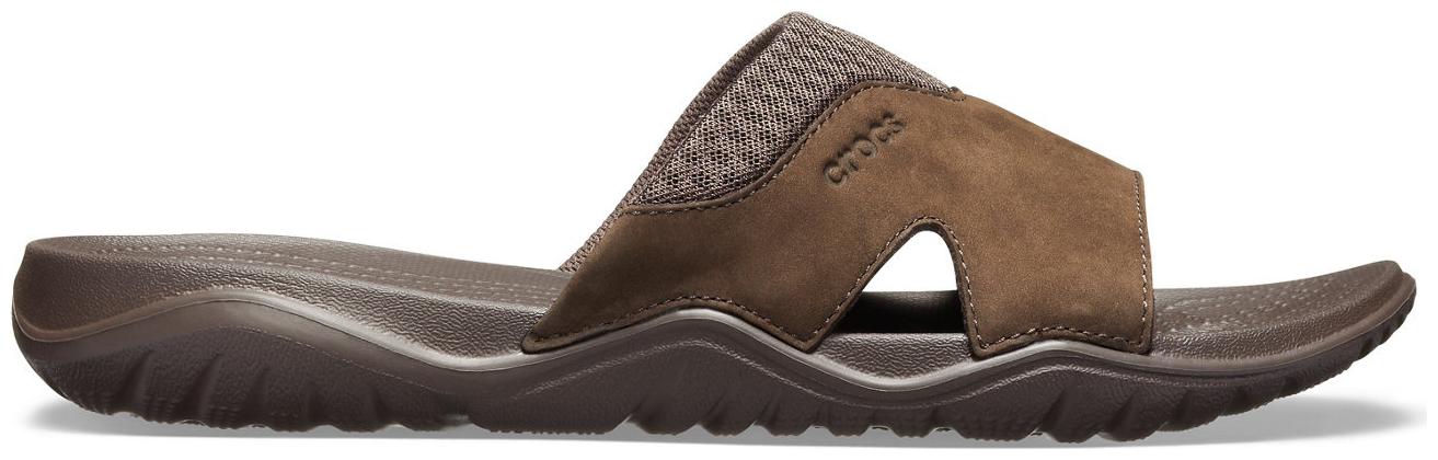 

Crocs Men Brown Sliders - 1 Pair