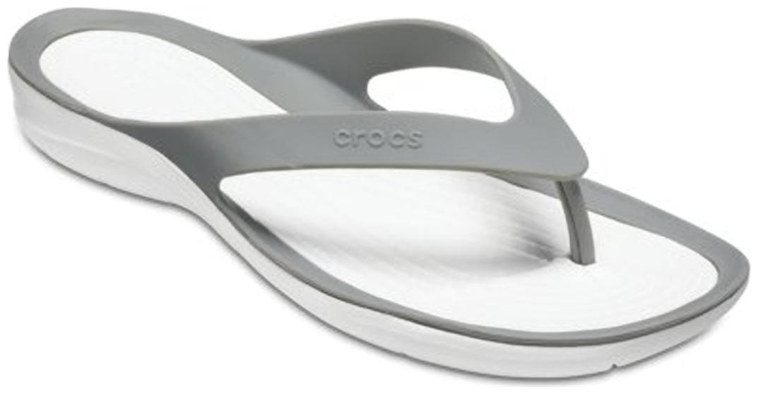 

Crocs Women s Grey Swiftwater Sandals