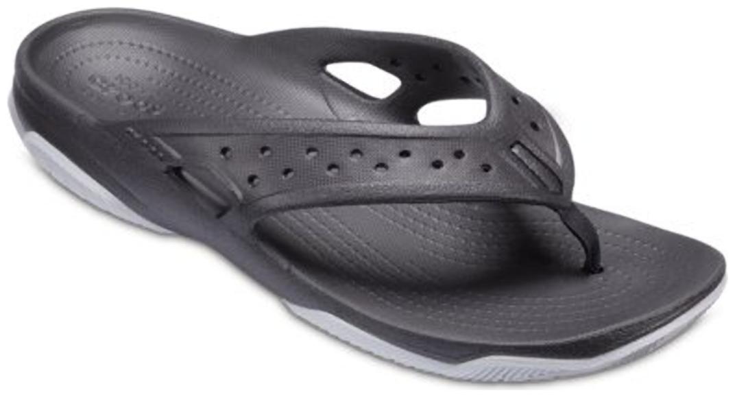 

Crocs Men s Black Swiftwater Flip Flops