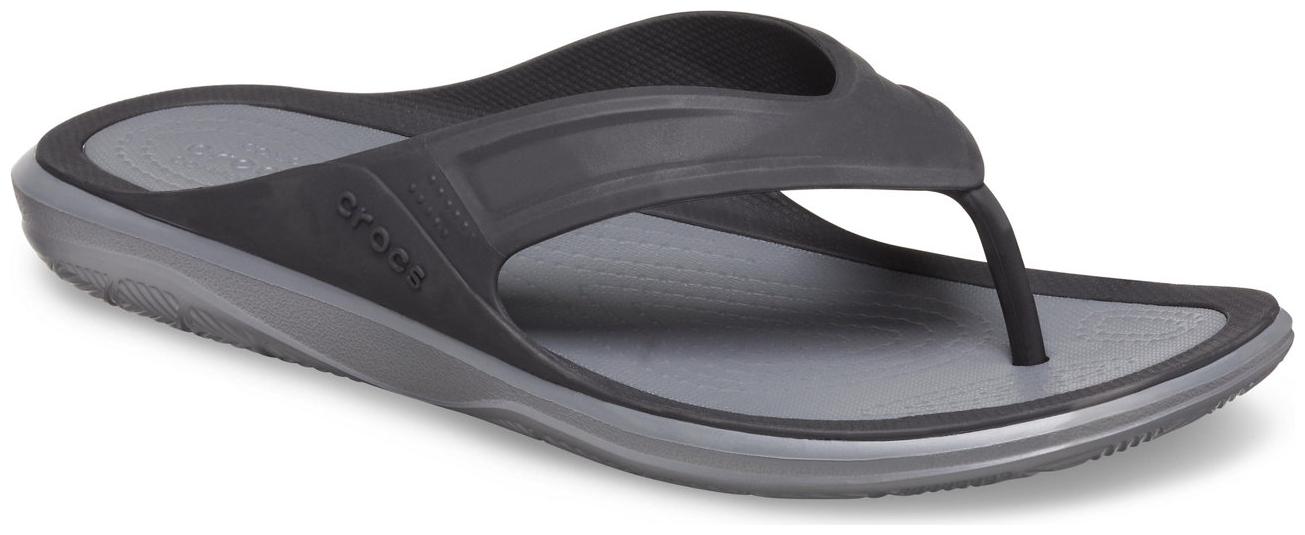 

Crocs Men s Black Swiftwater Flip Flops