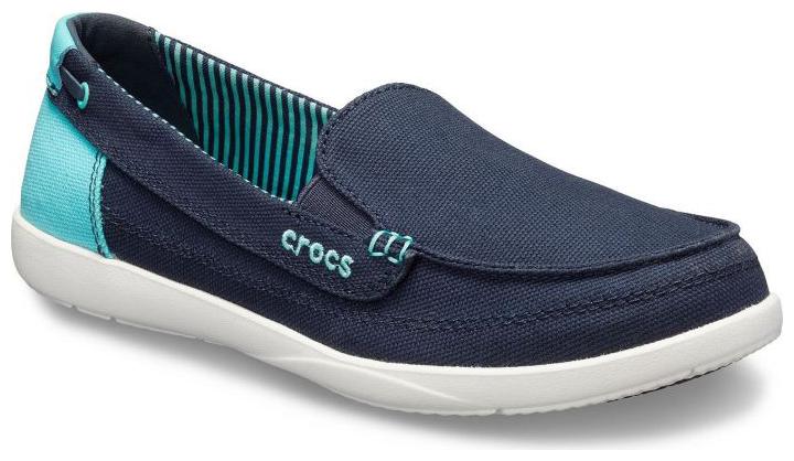

Crocs Women Navy Blue Loafers
