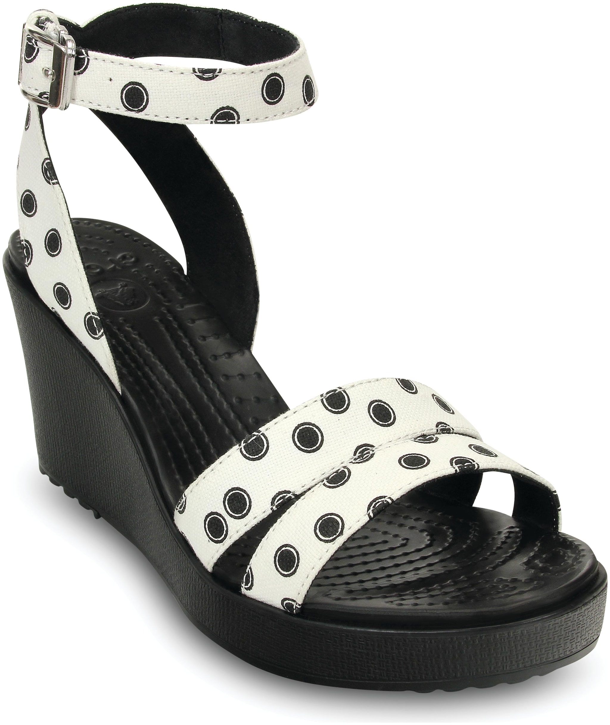 

Crocs Women Leigh Graphic Wedges