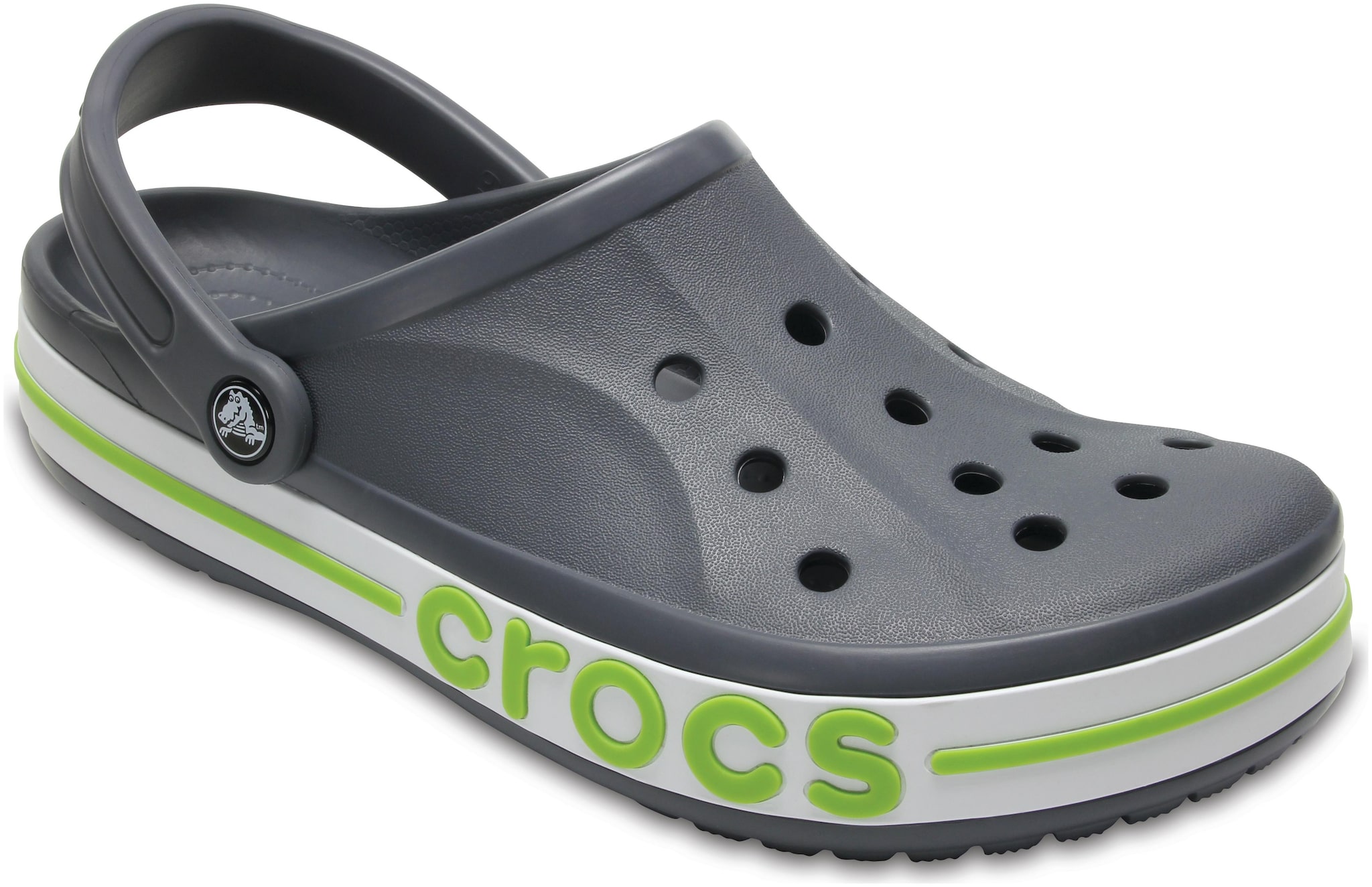 

Crocs Women Grey Bayaband Clogs 205089-0A3