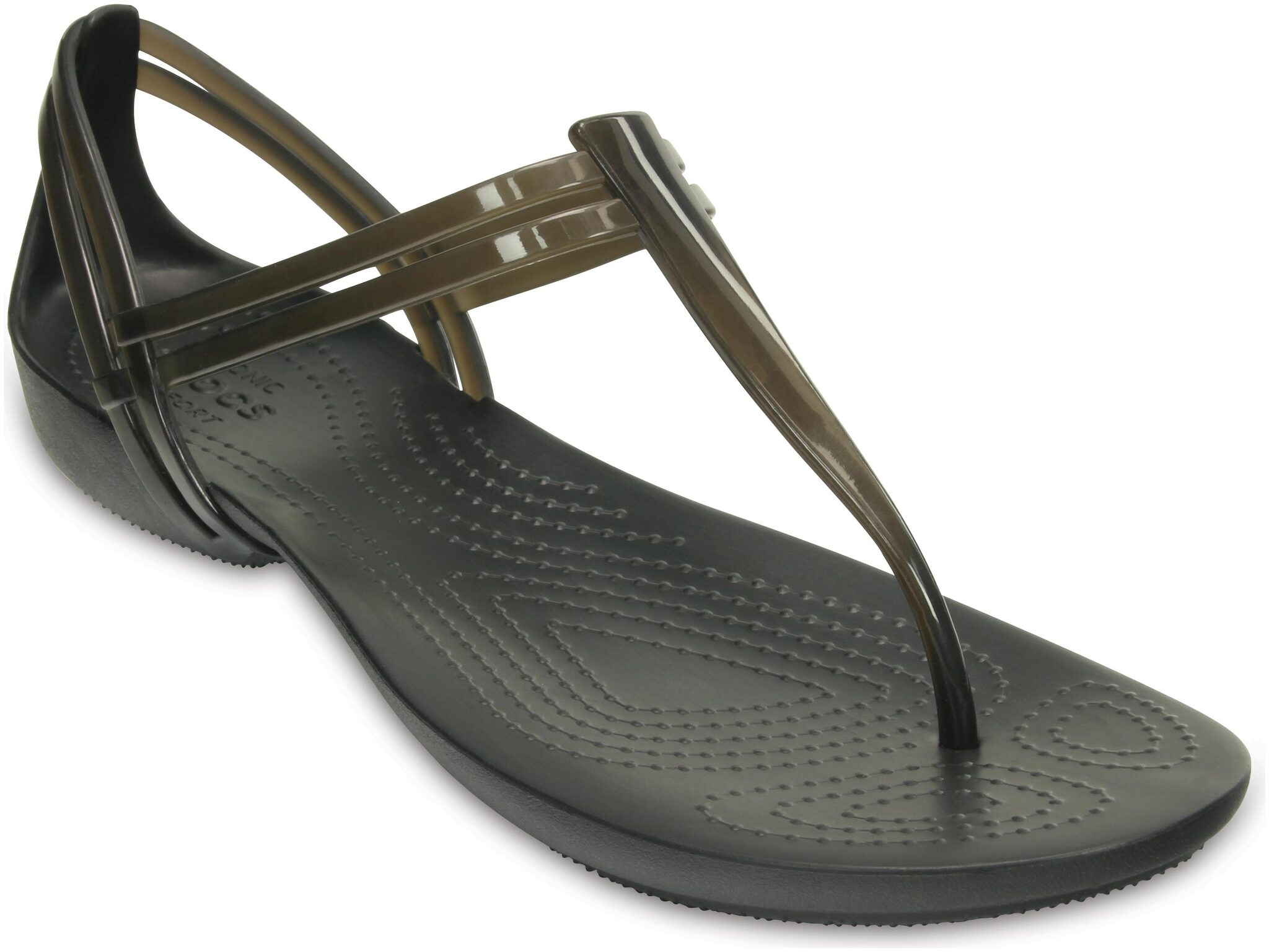 

Crocs Women Black Isabella T-strap Sandals 202467-001