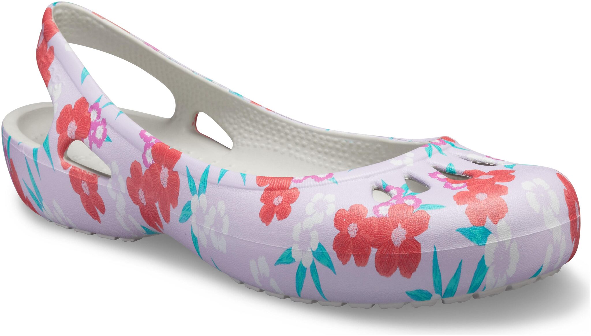 

Crocs Women Purple Malindi Printed Sandals 205944-99H