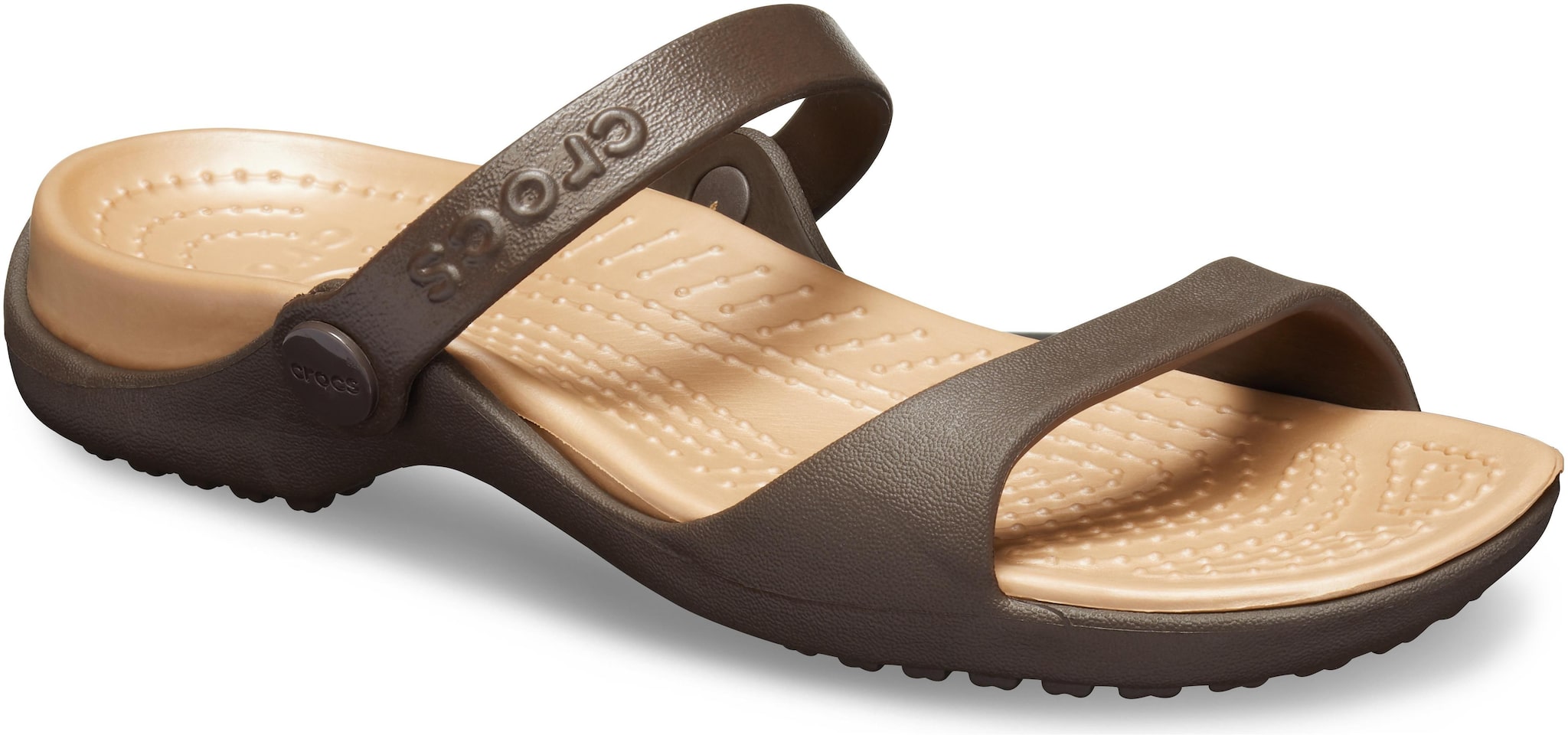 

Crocs Women Brown Cleo Flat Sandals 10043-23Q