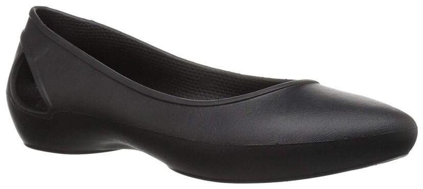 

Crocs Womens Laura W Ballet Flats Bellies