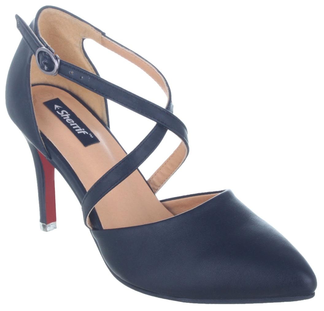 

CROSS STRAP STILLETO