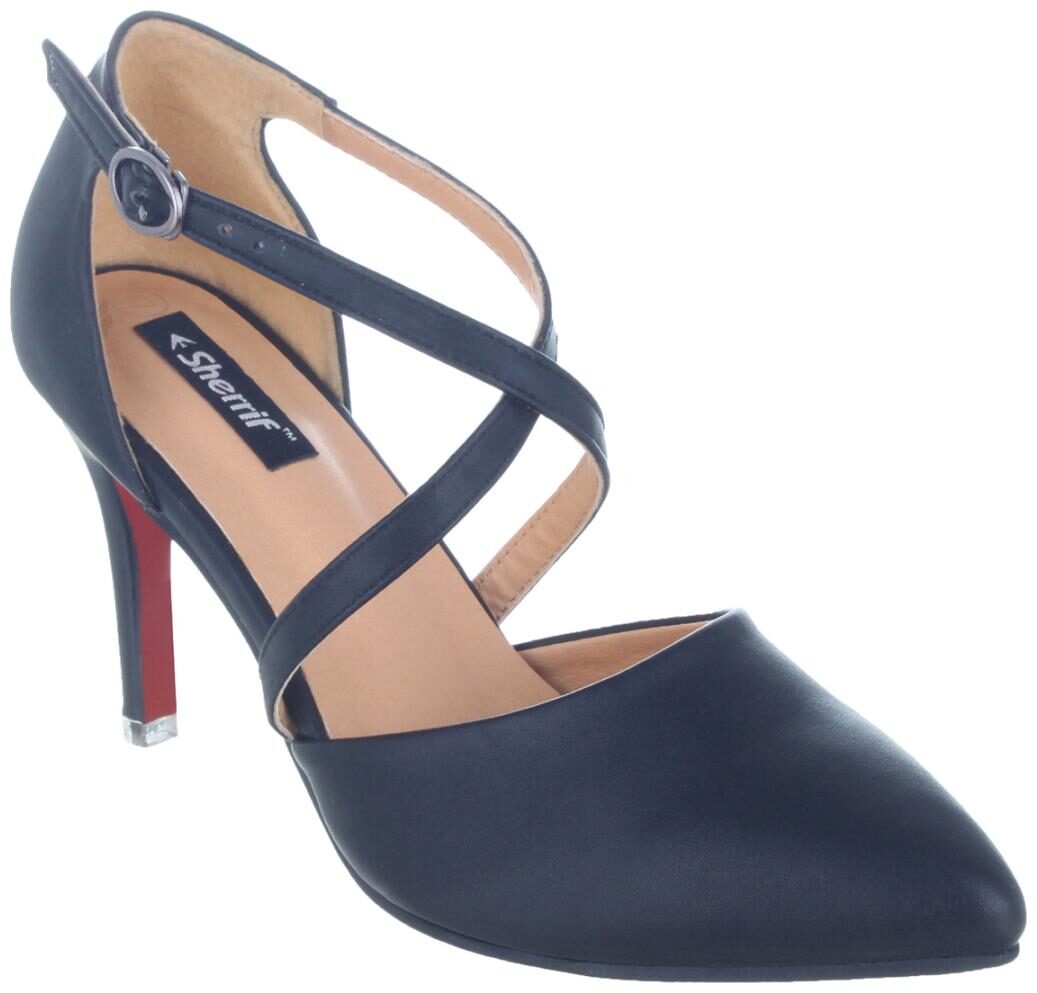 

CROSS STRAP STILLETO