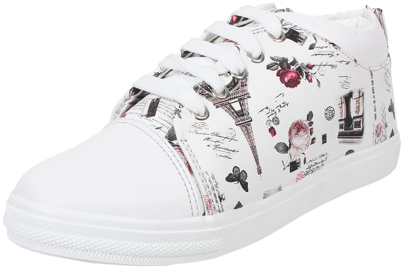 

Cubane-50 Women White Sneakers