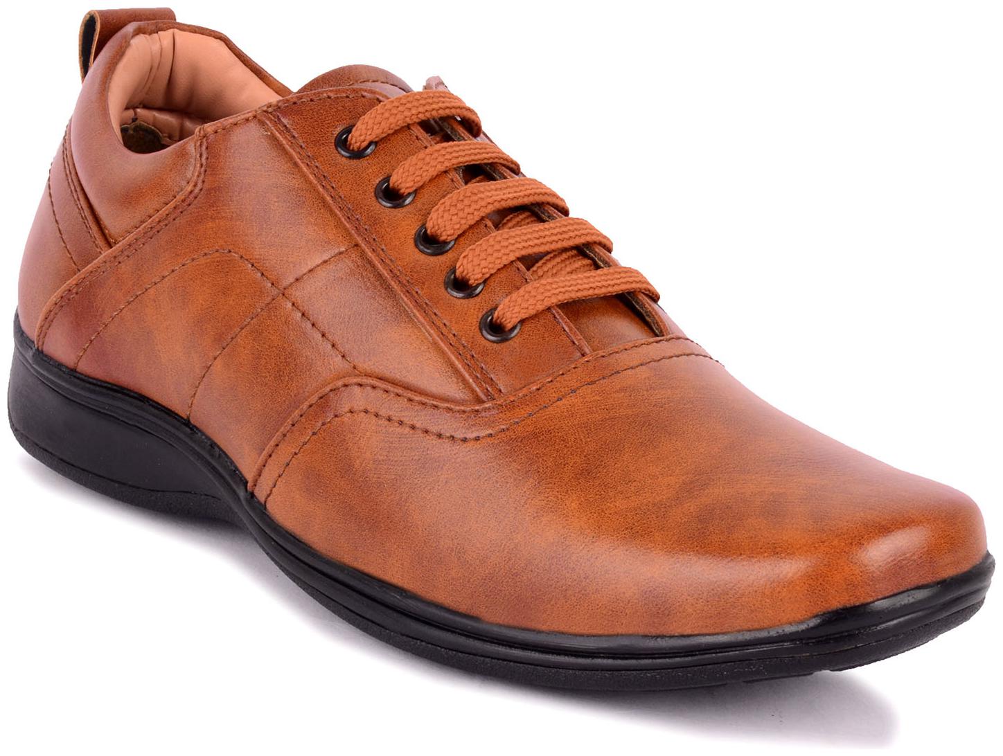 

D S P Men Tan Casual Shoes