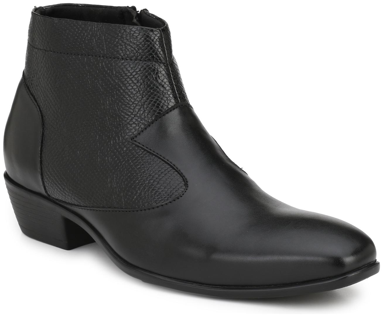 

Delize Men Black Ankle Boots - 56095