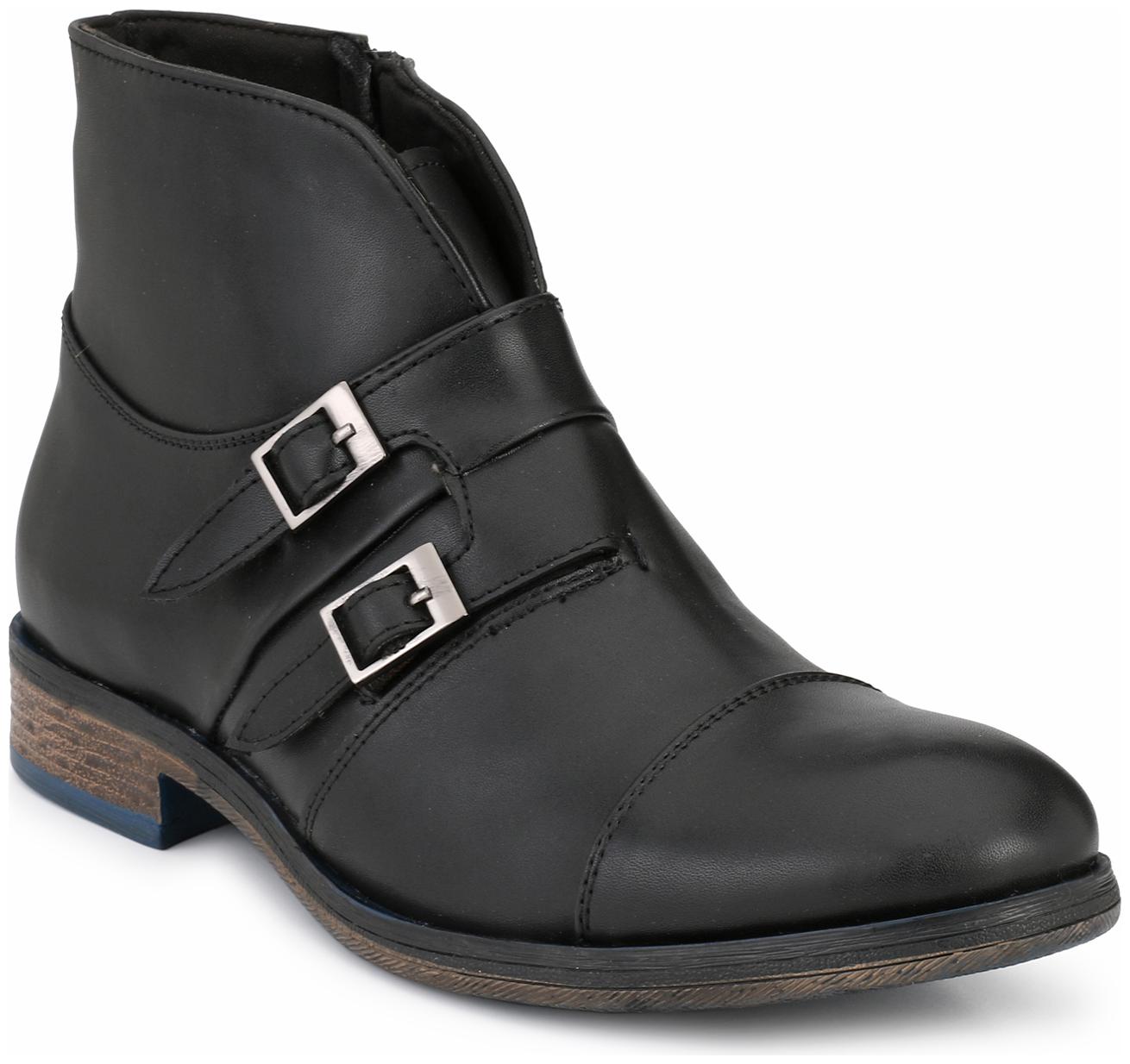 

Delize Men Black Ankle Boots - 56052