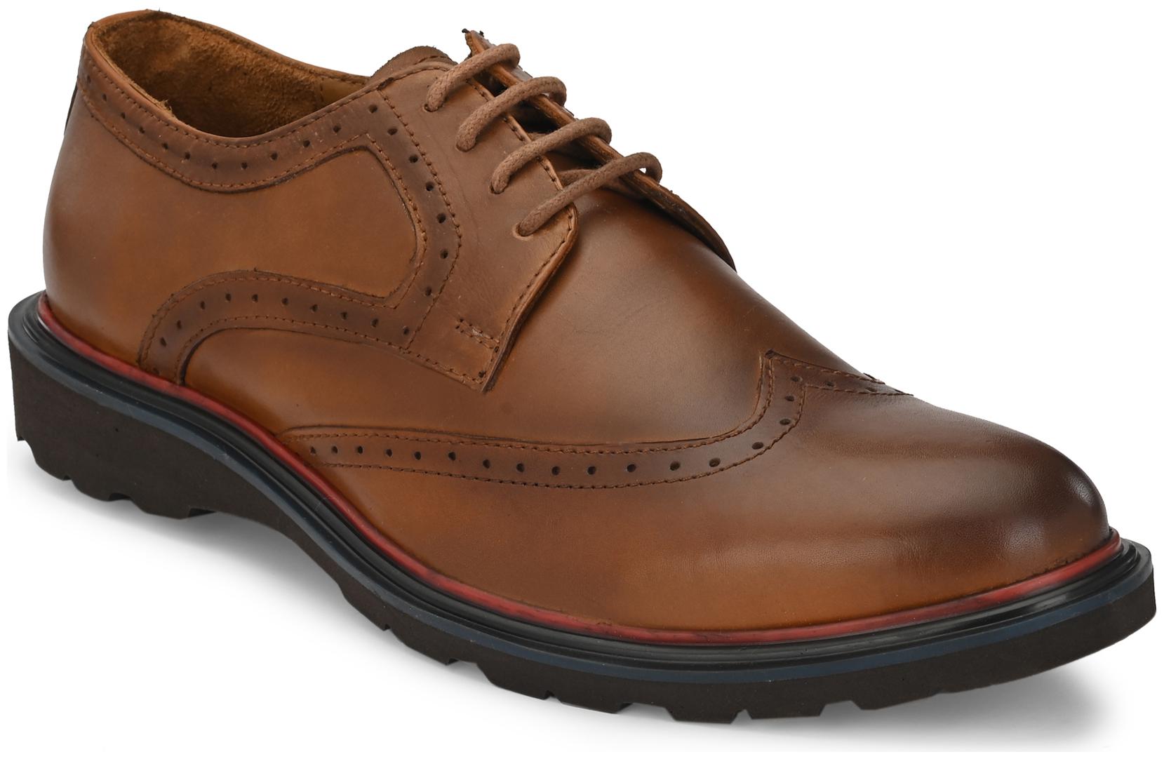 

Delize Men Tan Brogues Formal Shoes - 25413