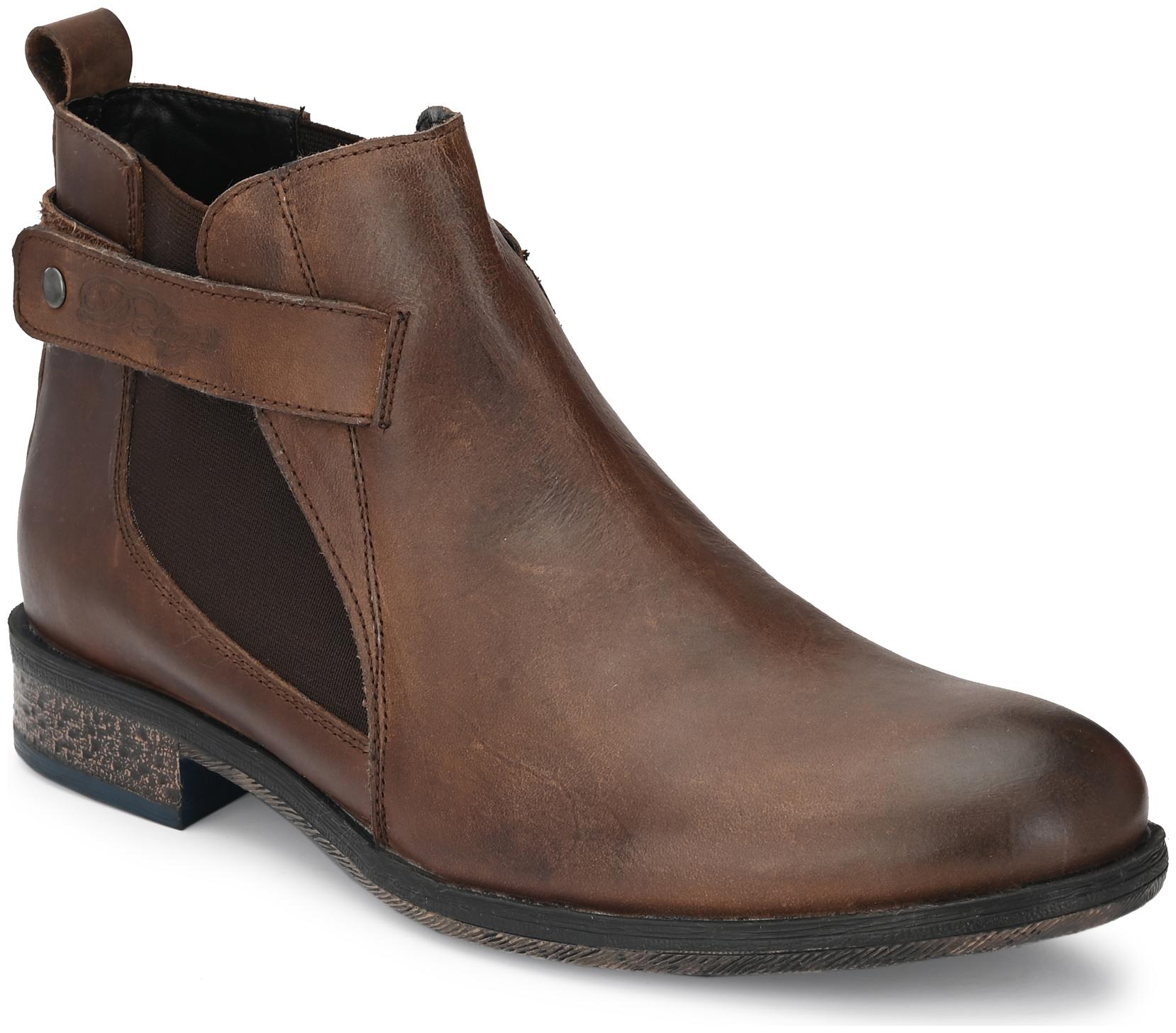 

Delize Men Brown Ankle Boots - 50840