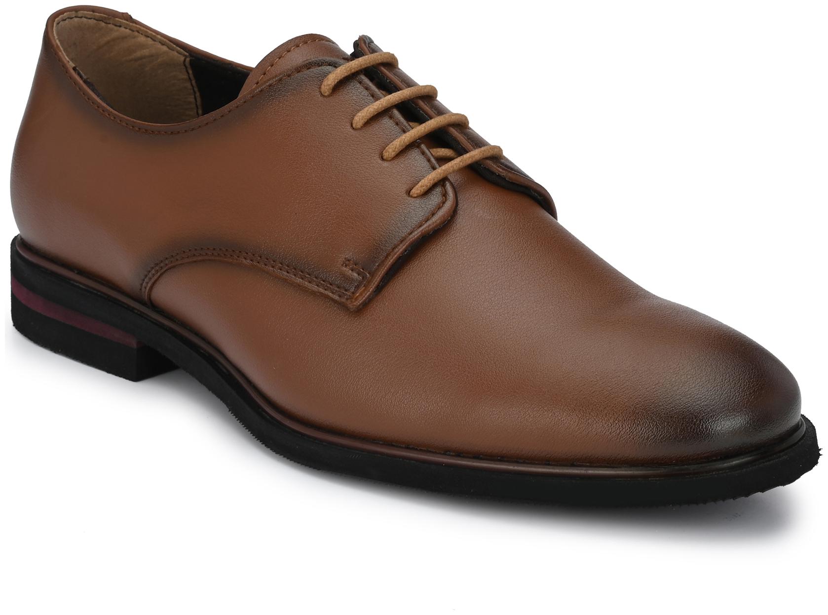 

Delize Men Brown Derby Formal Shoes - 56000
