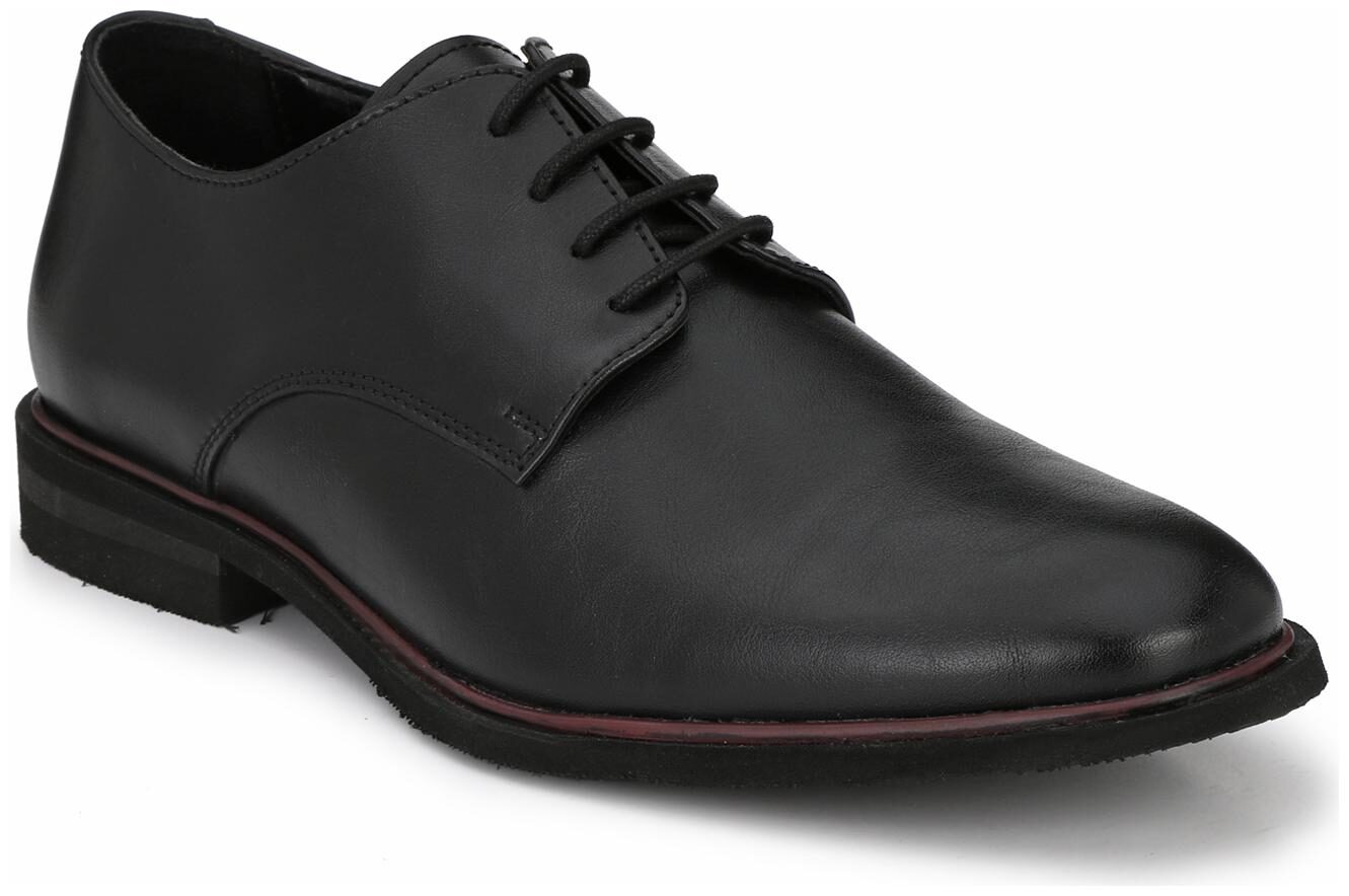 

Delize Men Black Derby Formal Shoes - 56000
