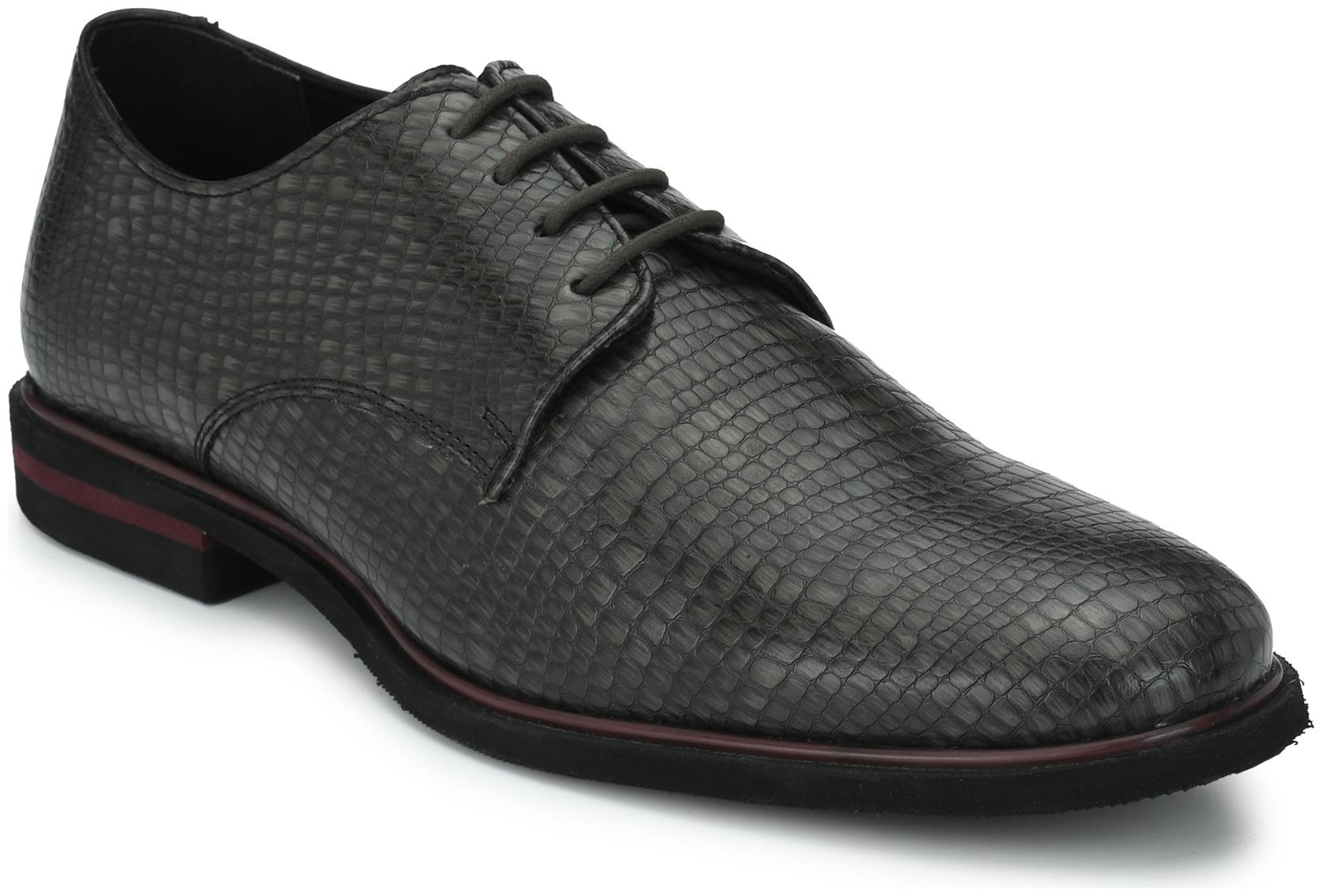 

Delize Men Grey Derby Formal Shoes - 56000
