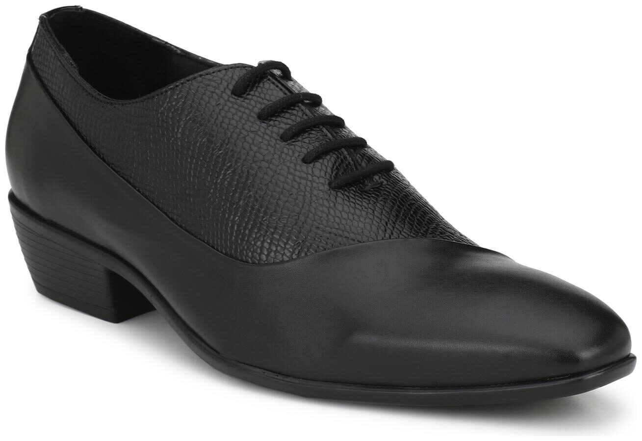 

Delize Men Black Derby Formal Shoes - 56091