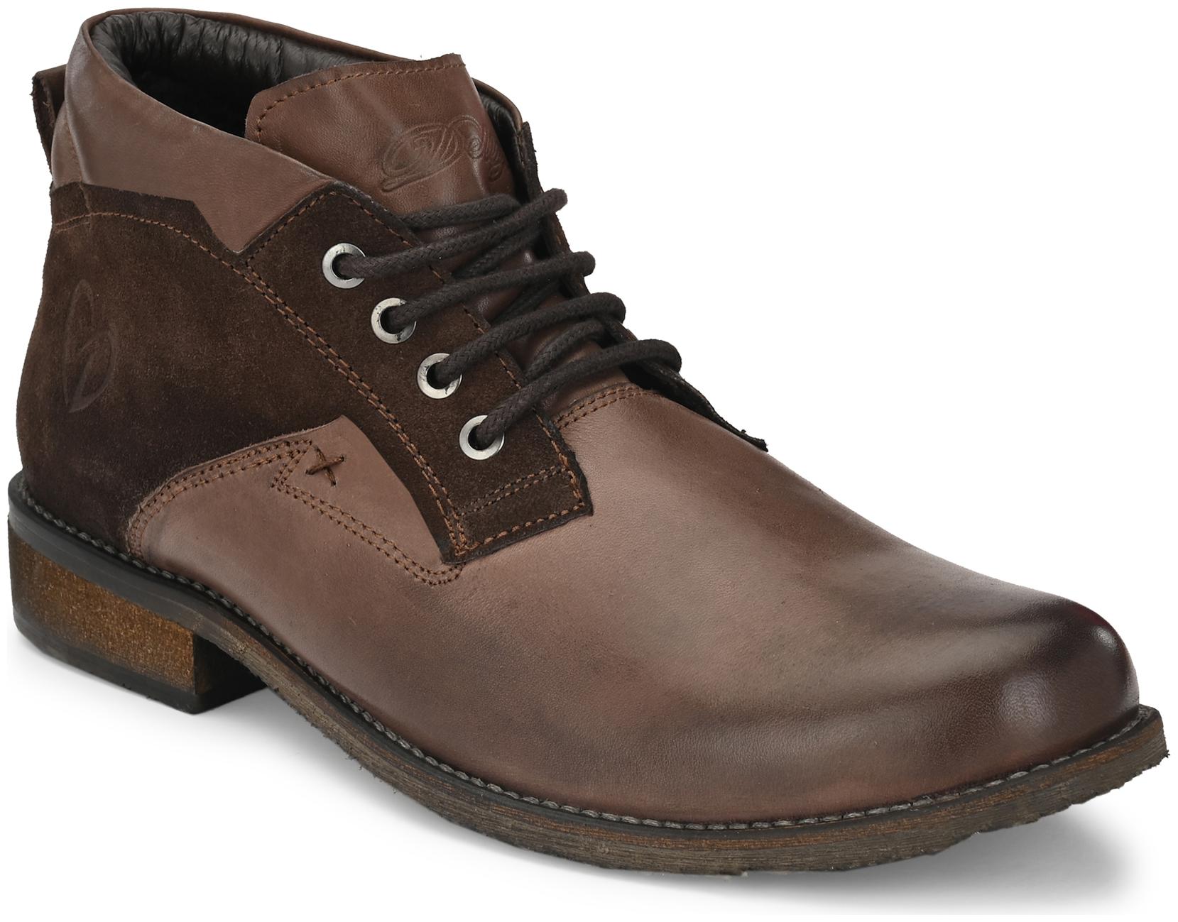 

Delize Men Brown Ankle Boots - 50941