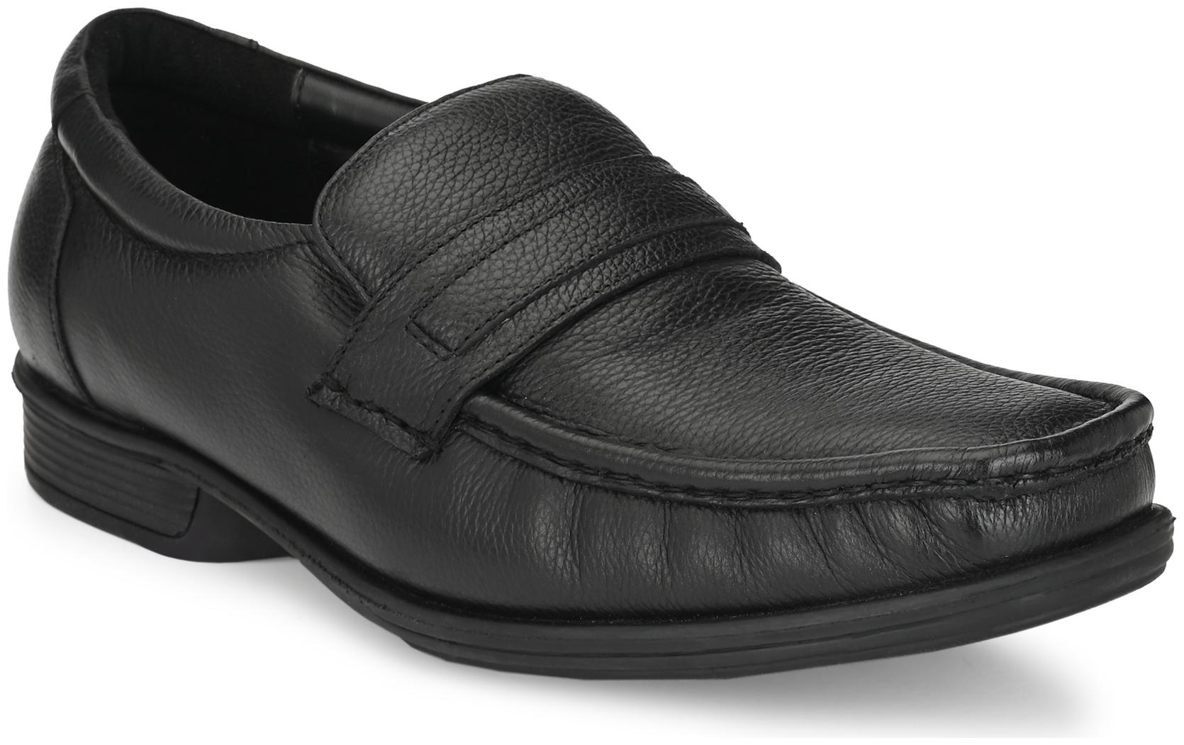 

Delize Men Black Slip-On Formal Shoes - 25691