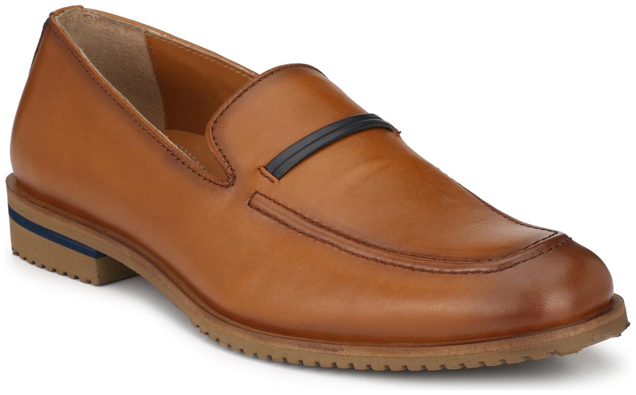 

Delize Men Tan Slip-On Formal Shoes - 55341